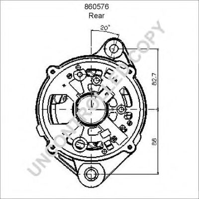 PRESTOLITE ELECTRIC 860576 -  Генератор